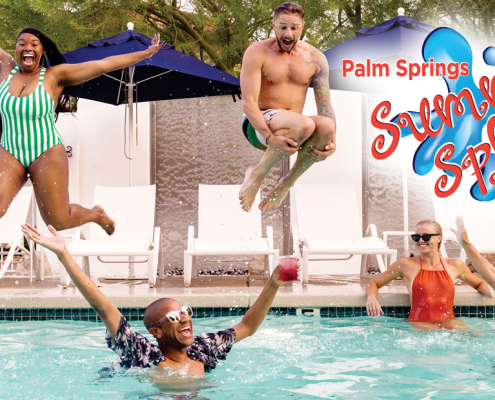 Summer Splash 2024 jumping into pool