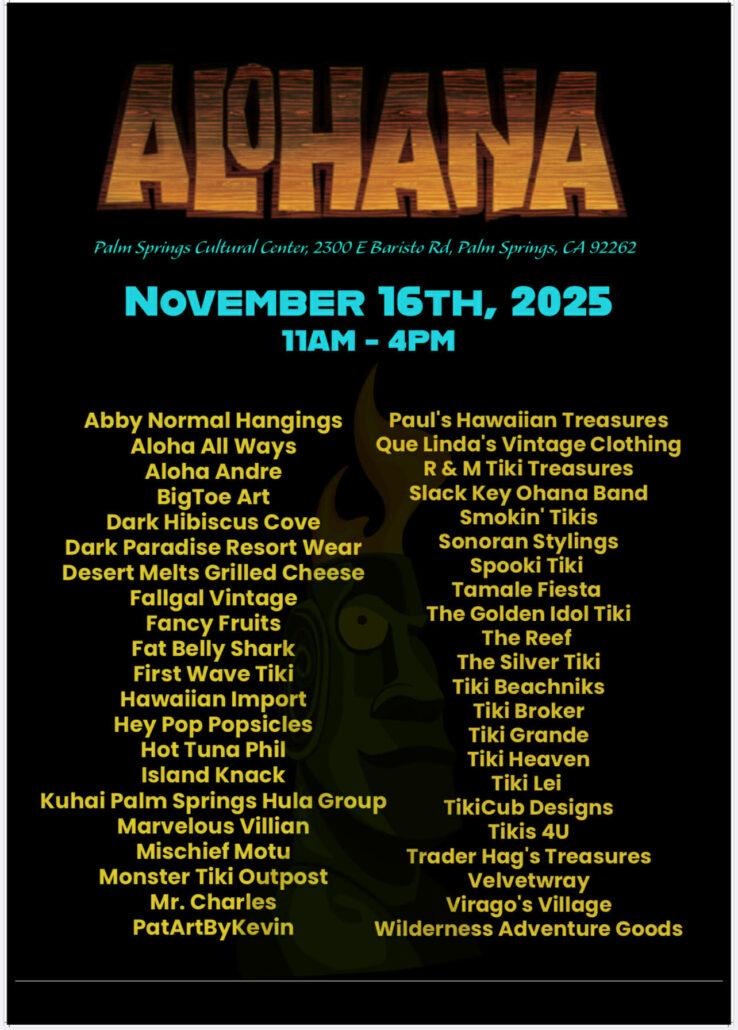 Alohana 2025 vendors list