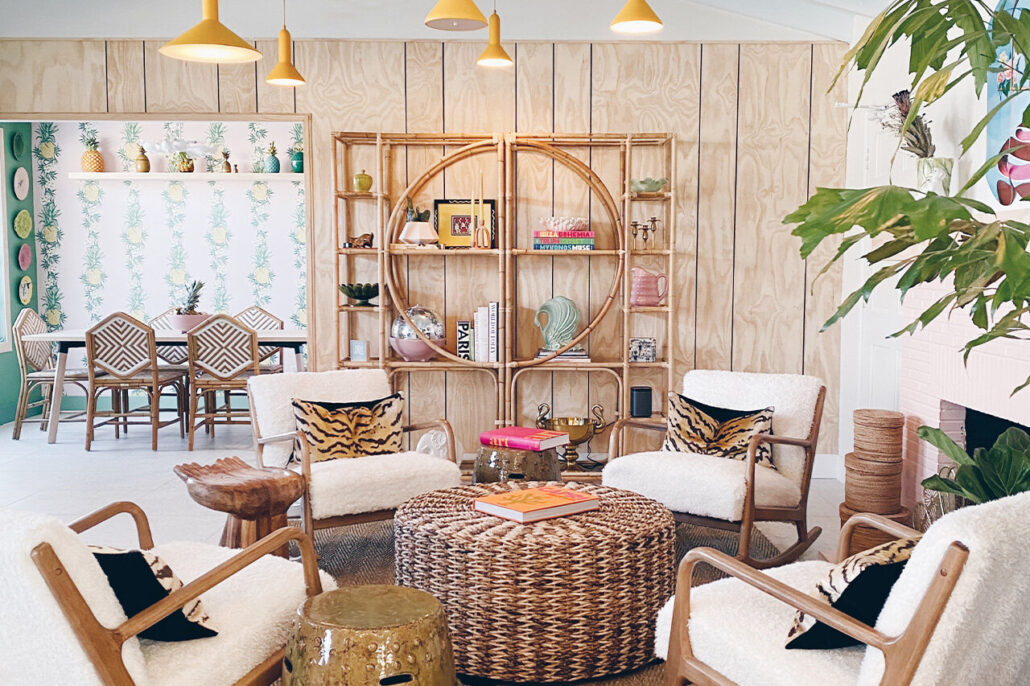 Lobby at Les Cactus Palm Springs