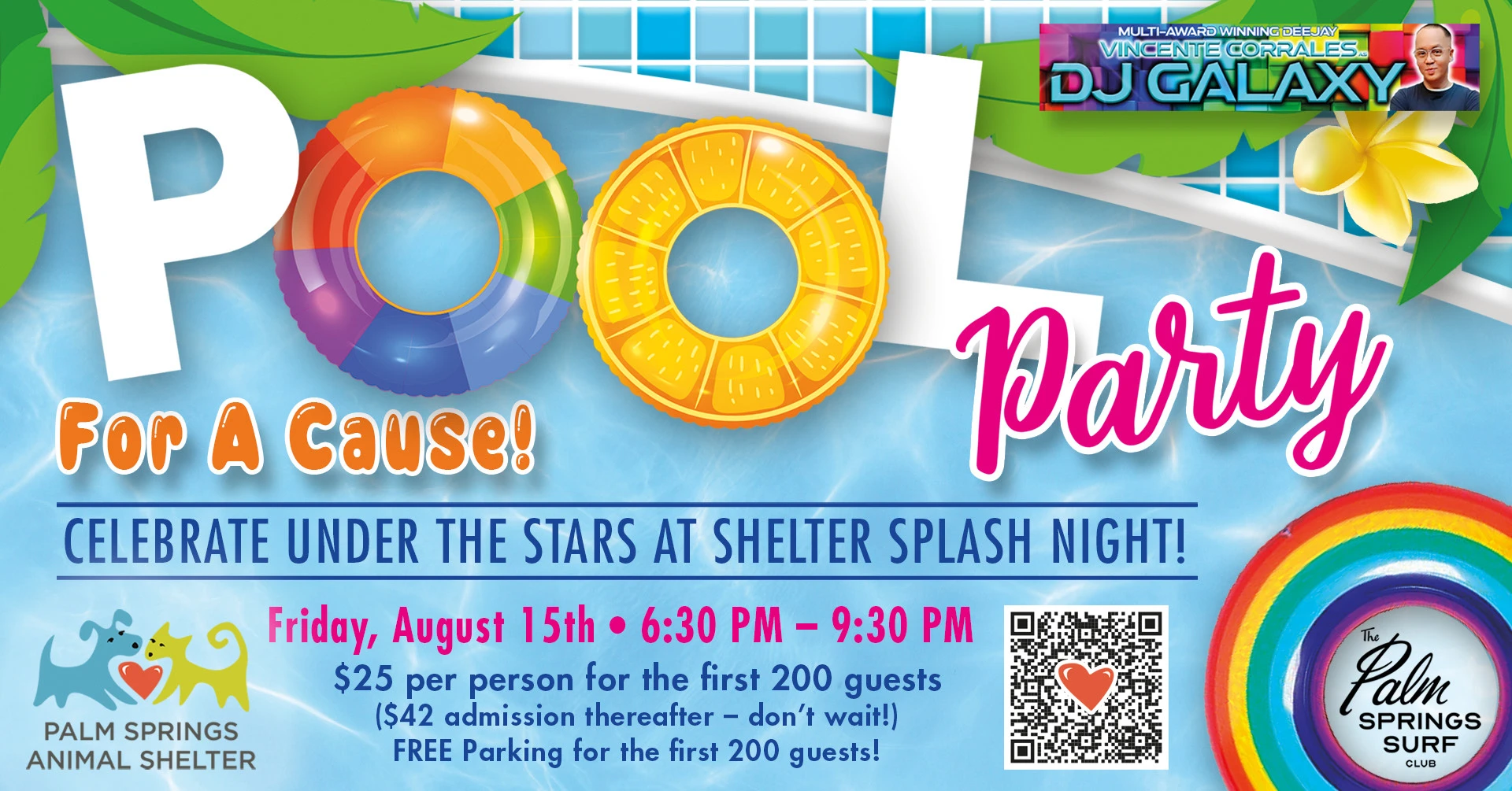 Splash Around This August In Palm Springs