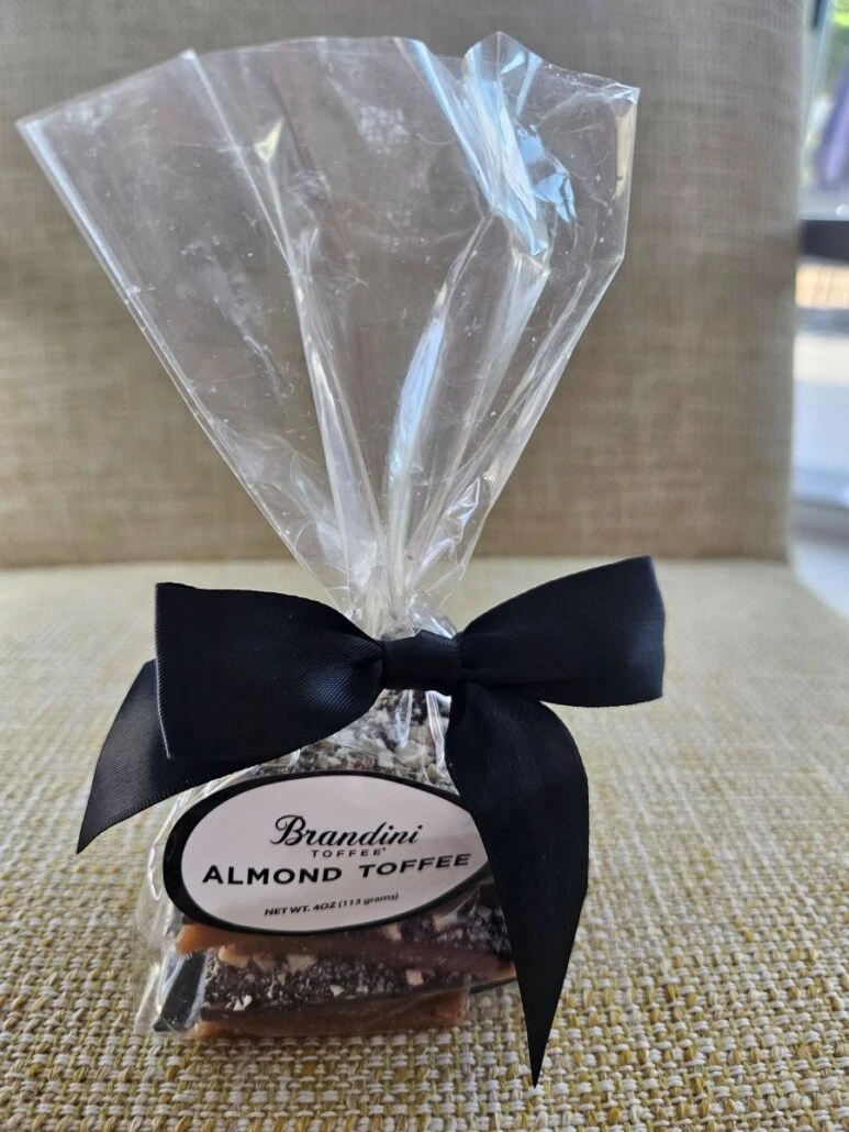 A bag of Brandini Toffee
