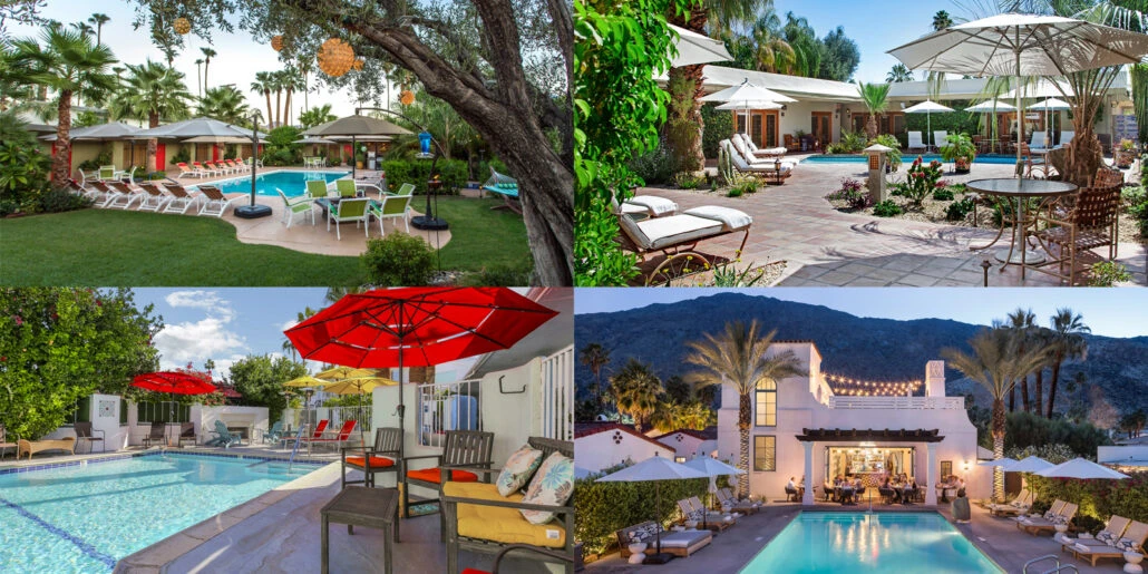 Four hotels of the Palm Springs Preferred Small Hotels association